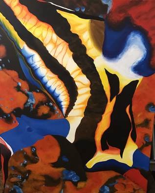 Nicole Rodriguez; Madness, 2011, Original Painting Acrylic, 22 x 28 inches. Artwork description: 241 I find inspiration in nature, in books.  I see something and I pick out pieces of whatever I see and I paint it. ...