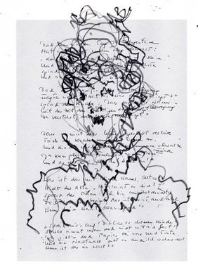 Reiner Poser; Mother, 2020, Original Drawing Graphite, 22 x 32 cm. Artwork description: 241 Drawed on a booksite...