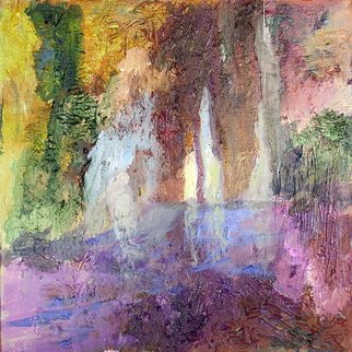 Roz Zinns, 'Grotto 2', 2010, original Painting Acrylic, 12 x 12  x 2 inches. Artwork description: 1911  Where water carves into mountain ...