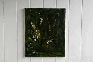 Anna Riazantceva; In The Magic Grass, 2016, Original Painting Acrylic, 50 x 60 cm. Artwork description: 241 Abstract work done by acrylic on a wooden tablet. The painting is varnished. ...