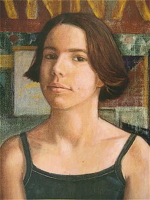 Yoli Salmona; Anna Older, 2002, Original Painting Oil, 31 x 38 cm. 
