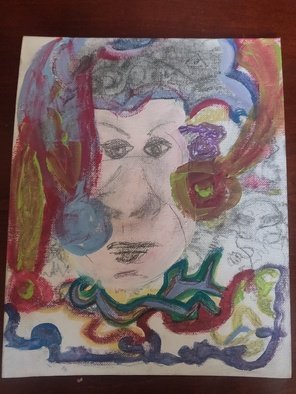 Sammie Settlemire; Girls Eye View, 2022, Original Artistic Book, 8 x 12 inches. Artwork description: 241 Modern abstract jesters are more than words. ...