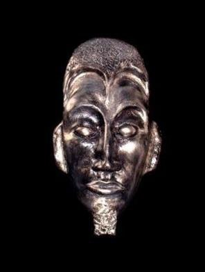 Sandee Armstrong-Smith; Egyptian Mask, 2005, Original Sculpture Other, 9 x 14 inches. Artwork description: 241 A mask sculpting out of Air Dried Clay.  One of a series that can be viewed at my own site. ...
