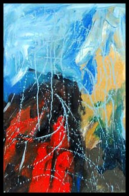 Sandip Roychowdhury; Composition, 2012, Original Painting Acrylic, 20 x 30 inches. Artwork description: 241      abstract contemporary fine modern expressionism  symbolic positive composition   ...