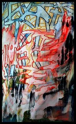 Sandip Roychowdhury; Crosases Of Life, 2012, Original Painting Acrylic, 30 x 48 inches. Artwork description: 241     abstract contemporary fine modern expressionism  symbolic positive   ...