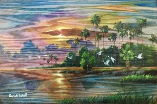 Sarah Wall; Colors Of The Wind, 2022, Original Painting Oil, 24 x 16 inches. Artwork description: 241 tropical seascape ...
