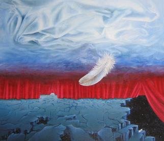 Satu Laurel; Feather, 2007, Original Painting Oil, 45 x 40 cm. Artwork description: 241   sold...