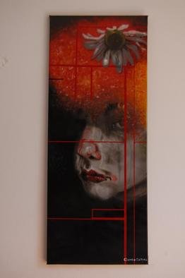 Claudio Coltura; Sad Clown 2     , 2011, Original Painting Other, 40 x 90 cm. Artwork description: 241   Spry on canvas  ...