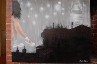 Claudio Coltura; Disequilibry, 2011, Original Painting Other, 100 x 80 cm. Artwork description: 241      Spry on canvas     ...