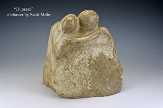 Scott Mohr; Duprass, 1996, Original Sculpture Stone, 8 x 11 inches. Artwork description: 241  Original alabaster carving. The name comes from K. Vonnegut's 