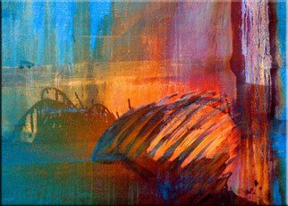 Klaus Lange; Fahrenheit, 2006, Original Printmaking Giclee, 16 x 12 inches. 
