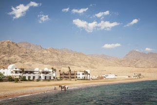 Frits Selier; Gulf Of Aqaba, 2012, Original Photography Color, 40 x 30 cm. Artwork description: 241  Sinai, Dahab Egypt. Gulf of Aqaba ...