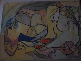 Serena Moreno; Natural Color, 2015, Original Painting Tempera, 55 x 45 cm. Artwork description: 241              Abstract painting tempera in several colours              ...