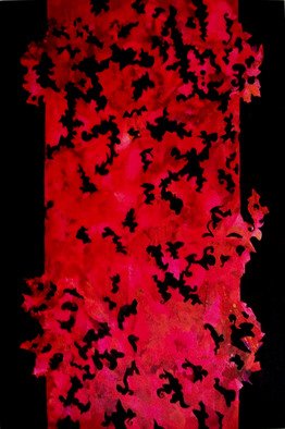 Setenay Ozbek; Flame, 2010, Original Painting Acrylic, 120 x 180 cm. Artwork description: 241   love, red, modern, abstract   ...