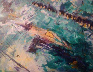 Robert Miller; Flying Streamline, 2019, Original Painting Acrylic, 16 x 20 inches. Artwork description: 241 State Champion underwater streamlines for a 50 fly...