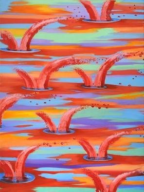 Shanee Uberman; UNTITLED, 2013, Original Painting Oil, 30 x 40 inches. Artwork description: 241  this abstract landscape, is really all about the color.     ...