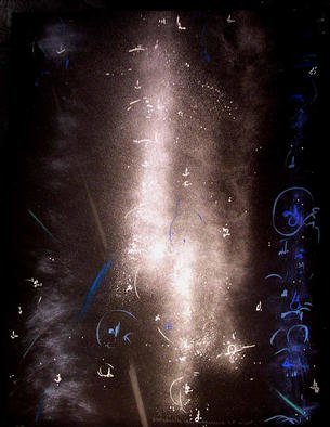 Richard Lazzara, 'APPEARANCE OF LIGHT', 1986, original Calligraphy, 19 x 25  inches. Artwork description: 13395 APPEARANCE OF LIGHT 1986  is found within the MAHAKALA SERIES as archived at 