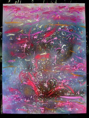 Richard Lazzara, 'DEBRIS THEORY', 1985, original Mixed Media, 18 x 24  inches. Artwork description: 9435 