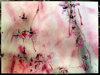 Richard Lazzara, 'ISOTROPIC JUXtAPOSTION', 1984, original Mixed Media, 24 x 18  inches. Artwork description: 3891  A feeling arises and this gathers energy there is then an' Isotropic Juxtaposition' that radiates the light beams in many directions at once....
