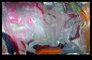 Richard Lazzara, 'RED SMILE', 1973, original Painting Oil, 43 x 67  inches. Artwork description: 21315 RED SMILE 1973 is from the RED POWER TIE  oil paintings group as presented by 