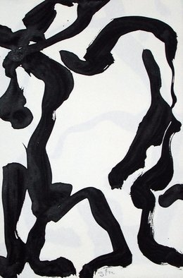 Richard Lazzara; Art Focus 8919, 2012, Original Calligraphy, 5 x 7 inches. 