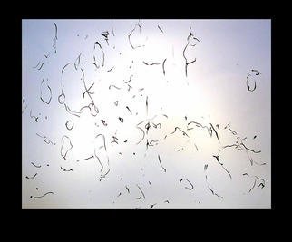 Richard Lazzara, 'Big Bang Lingam', 1977, original Calligraphy, 46 x 35  inches. Artwork description: 29235 big bang lingam 1977 is a sumie calligraphy painting from the HERMAE LINGAM ROSETTA as archived at 