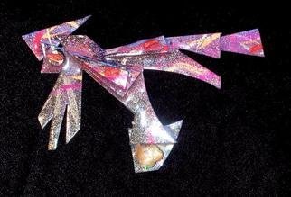 Richard Lazzara, 'Opal Coral Wing Pin Ornament', 1989, original Sculpture Mixed, 4 x 3  x 1 inches. Artwork description: 52995 opal coral wing pin ornament from the folio LAZZARA ILLUMINATION DESIGN is available at 