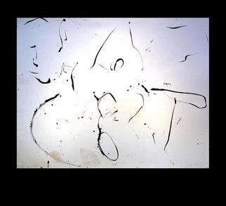 Richard Lazzara, 'Simple Clay Earth Lingam', 1977, original Calligraphy, 46 x 35  inches. Artwork description: 29235 simple clay earth lingam 1977 is a sumie calligraphy painting from the HERMAE LINGAM ROSETTA as archived at 
