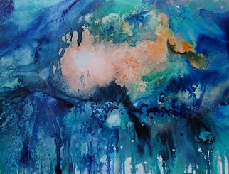 Shelly Leitheiser; Entering A New World, 2013, Original Painting Other, 22 x 30 inches. Artwork description: 241  A landscape abstract, referring to the future as people enter a new world of climate and environment. ...