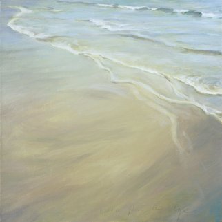 Shin-Hye Park; Wave5, 2011, Original Painting Oil, 40 x 40 cm. 