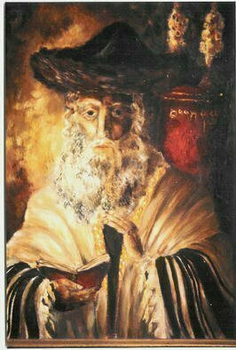 Shoshannah Brombacher, 'The Baal Shem Tov', 1978, original Painting Oil, 12 x 16  cm. Artwork description: 3138 This is one of the older works I still have in my collection. It is not for sale, but it shows what kind of work I ( can/ will) make. This is an ( imaginary) portrait of Rabbi Israel Baal Shem Tov ( the' Besht' , the Master of the Good ...
