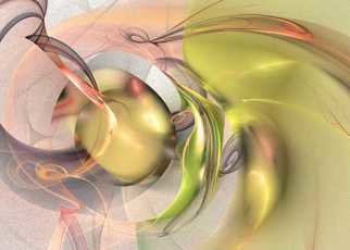 Sipo Liimatainen; Celebration Of Fertility, 2012, Original Digital Art, 55.1 x 39 inches. Artwork description: 241  This fertile and beautiful decorative fractal spiral artwork belongs to my 