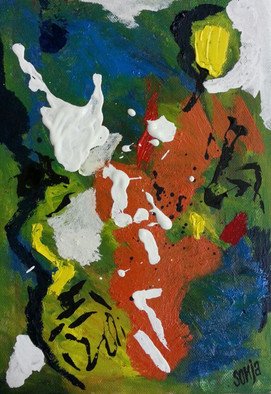 Sonja Peacock; The Guitar, 2017, Original Painting Oil, 21 x 29 cm. Artwork description: 241 The Guitar - Oil on canvas - 2017...