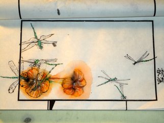 Debbi Chan, 'garden for jackie', 2011, original Artistic Book, 5 x 8  inches. 