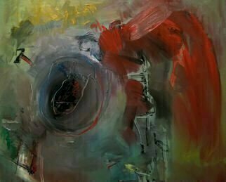Stefan Fiedorowicz, Deep in Lust, 2014, Original Painting Oil, size_width{Sleeping_with_Red-1541778172.jpg} X 80 cm