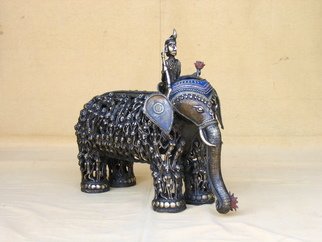 Sushil Sakhuja; Indian God Of Love Kaamdeva, 2008, Original Sculpture Mixed, 20 x 18 inches. Artwork description: 241  Indian god of love - Kaamdeva  ...
