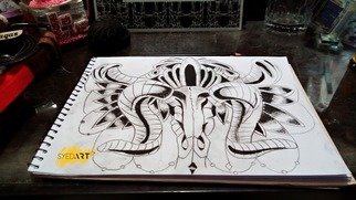 Syed Waqas  Saghir; Mermaid Human Love, 2018, Original Drawing Charcoal, 40 x 33 inches. Artwork description: 241 Mermaid Human Charcoal Pencil Drawing | By  SyedArt...