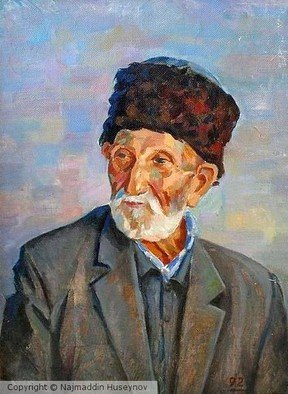 Najmaddin Huseynov; Life Has Passed, 1992, Original Painting Oil, 43 x 58 cm. Artwork description: 241 Canvas on oil          ...