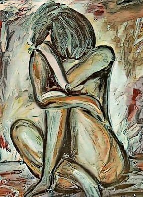 Tanya Martin; The Way You Make Me Feel, 2014, Original Painting Other, 17 x 23 inches. Artwork description: 241 Emotion, expressionism, exclusive, prints, tanya, martin. ...