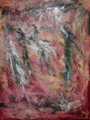 Tasso Marinakis; Red Beryl, 2017, Original Painting Acrylic, 40 x 30 inches. Artwork description: 241 acrylic on canvas. ...