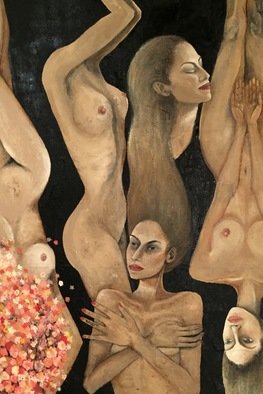 Tea Pokrajcic; Zenee, 2017, Original Painting Oil, 64 x 96 cm. Artwork description: 241 Oil on canvas, nude...