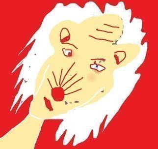 Themis Koutras; Lioness Woman, 2019, Original Computer Art, 8 x 12 inches. Artwork description: 241 this is sold in prints over e mailwelcome to my art studioThese are art done in computer art sold in prints over the net by e mail at a cheep price al for you. ...