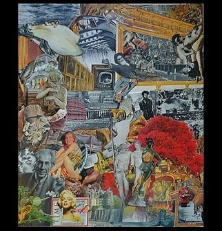 Andrew Mclaughlin; The Golden Age Of Sodom A..., 2012, Original Collage, 36 x 28 inches. 