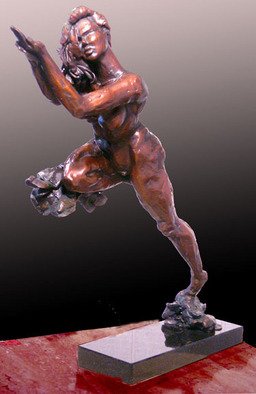Michael Tieman; Behold The Gift, 2010, Original Sculpture Bronze, 14 x 20 inches. Artwork description: 241  Figurative   ...