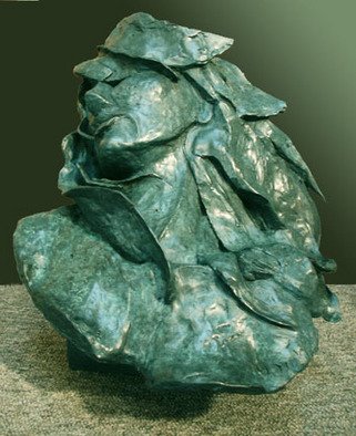 Michael Tieman; Spirit Of The Sea, 2003, Original Sculpture Bronze, 10 x 14 inches. Artwork description: 241  This is a very special piece. It was meant to be a life size bust of another of my sculptures, Windswept. Trouble is, she did not want to be a copy, she wanted to be an original piece. Her spirit guided my hands when sculpting, and when ...