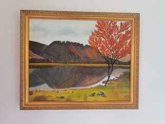 Tihomir  Vachev; Autumn, 2020, Original Painting Oil, 50 x 40 cm. Artwork description: 241 The inspiration for the paintings came from a real place last fall. ...