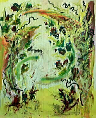 Paulo Medina; Mysterious Path, 2022, Original Painting Acrylic, 147 x 190 cm. Artwork description: 241 sendero, path, flores...