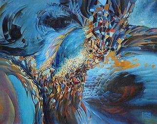Oleg Lipchenko; Planets Parade, 2003, Original Painting Oil, 40 x 32 inches. Artwork description: 241 Actually I was not going to paint a planet lineup or graphically express the astrophysical nature of that phenomenon. The name 