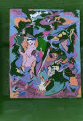 Thomas Mccabe; Purple Muse, 2005, Original Painting Acrylic, 9 x 12 inches. Artwork description: 241    A lovely dream. ...