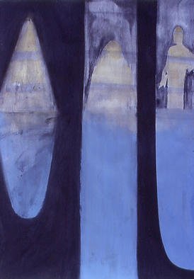 Ulrich  Osterloh, 'Gates', 1992, original Painting Acrylic, 80 x 100  inches. Artwork description: 4518 Earlier work from 1992, acrylic on paper. ...